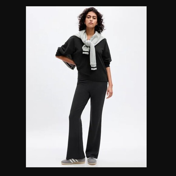 Gap Cloudlight Flare Sweatpants - Black - Small - Picture 1 of 6